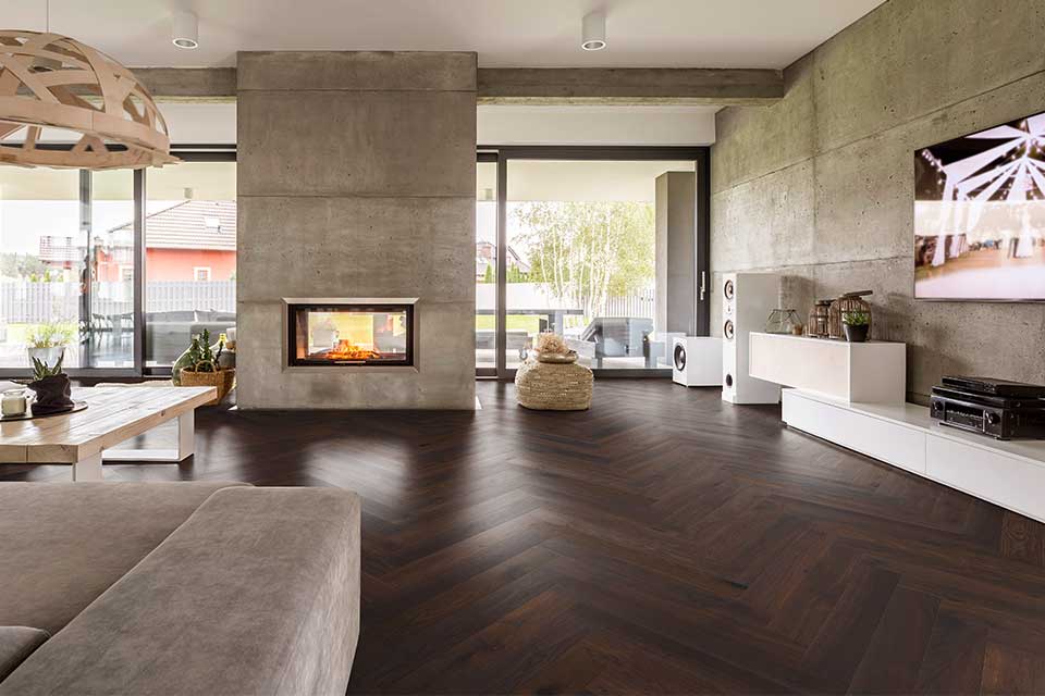 Woodline Parquetry Herringbone XL Collection