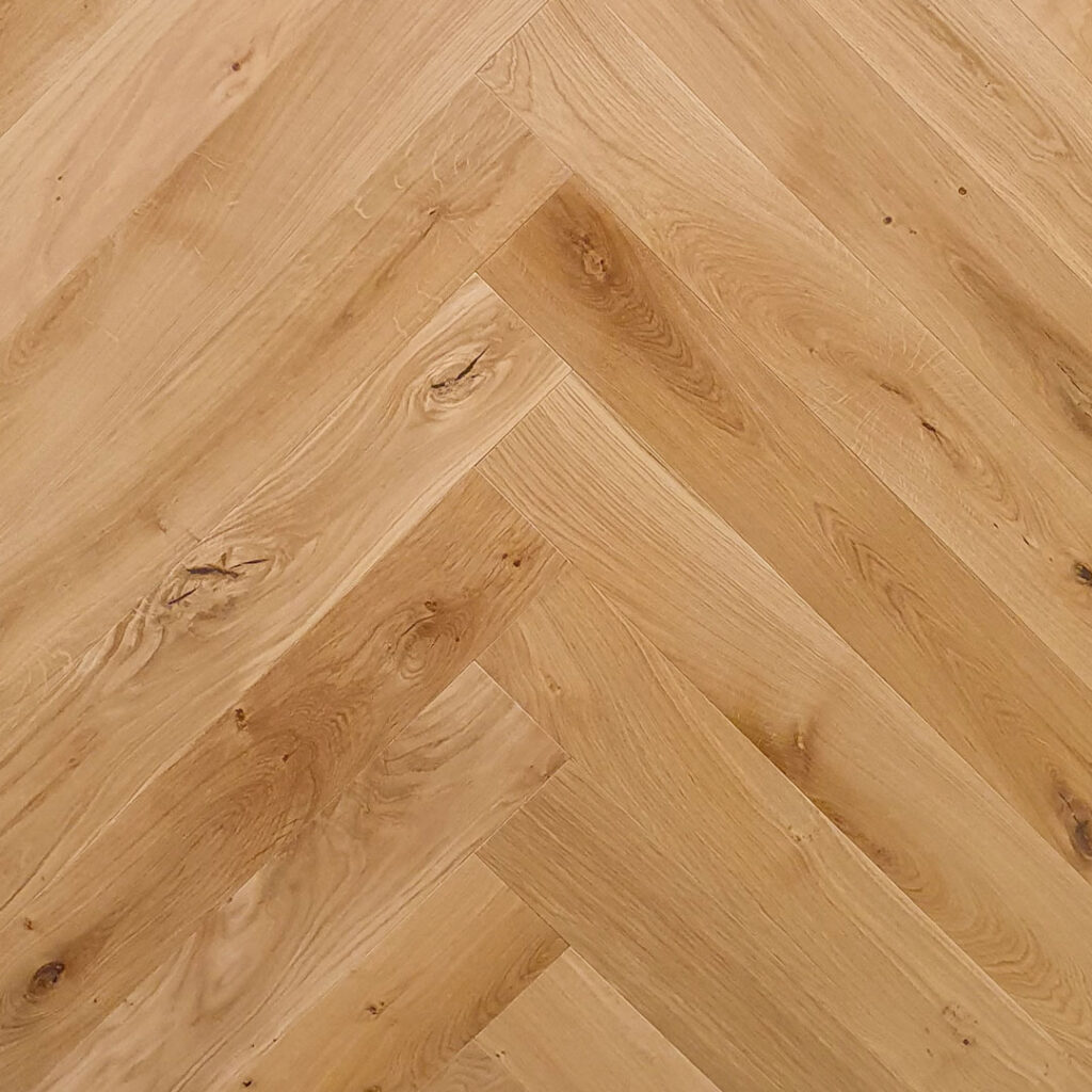 Woodline Parquetry Fischgrät-Parkett Eiche Innsbruck