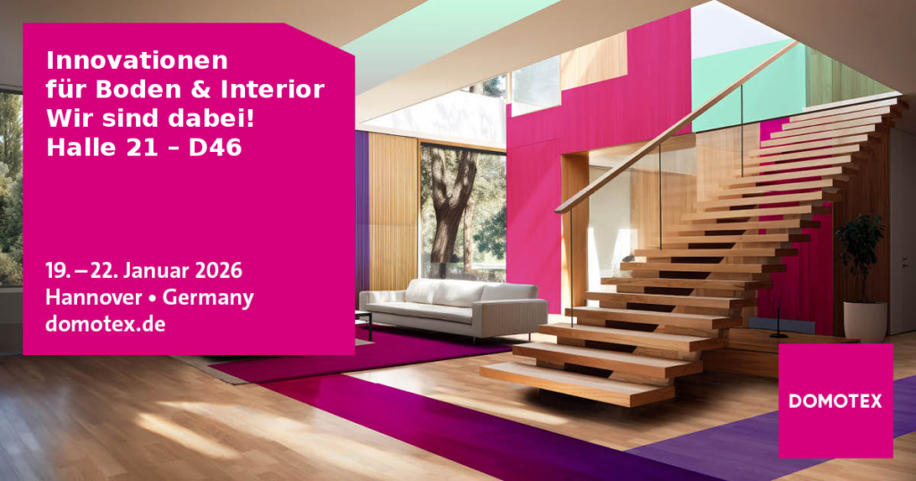 Domotex 2026 – Woodline Parquetry ist dabei!